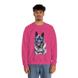 Norwegian Elkhound - Unisex 50/50 Crewneck Sweatshirt