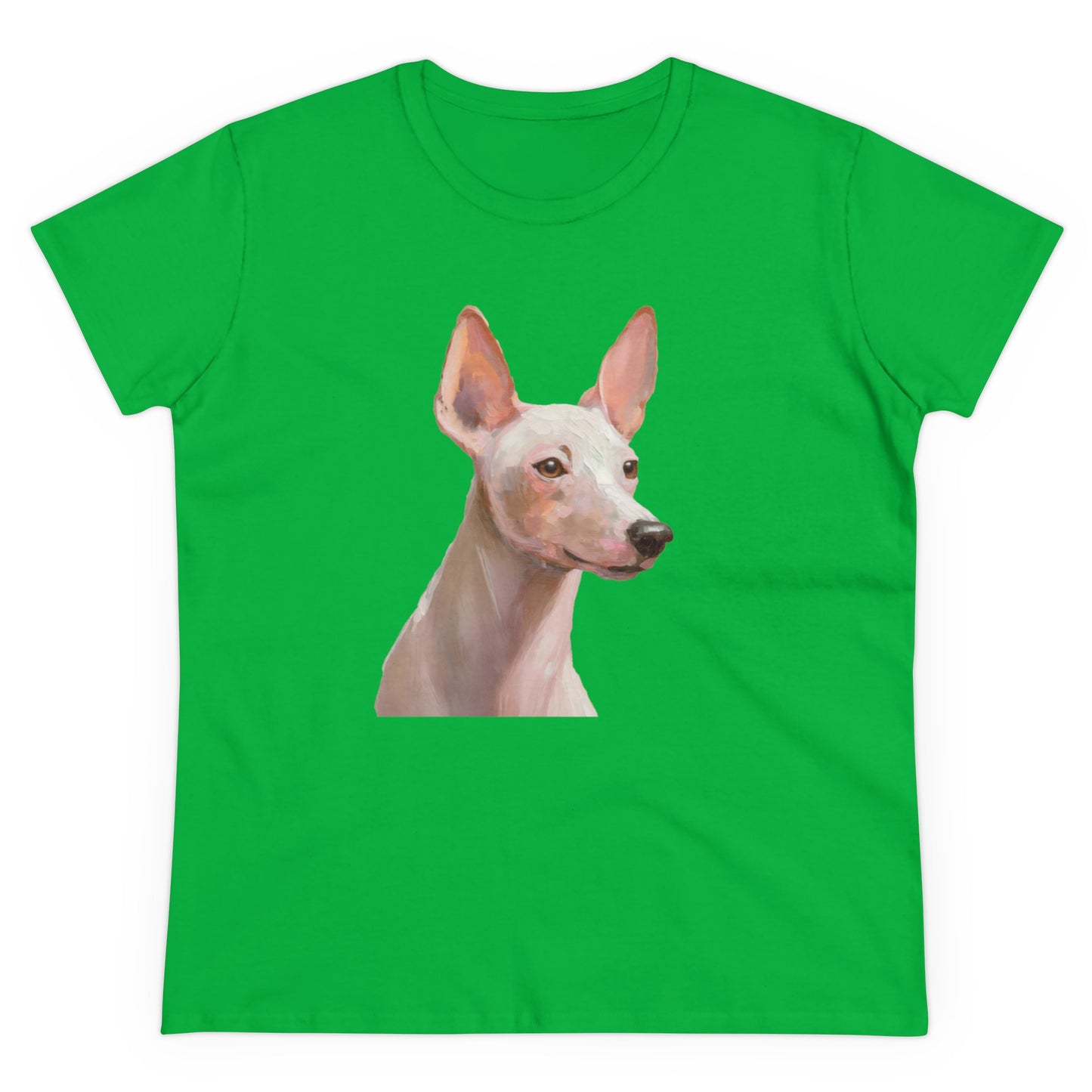 Xoloitzcuintli 'Mexican Hairless' Women's Midweight Cotton Tee