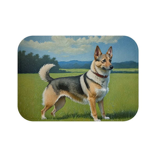 Swedish Vallhund  - Bathroom Rug  Mat