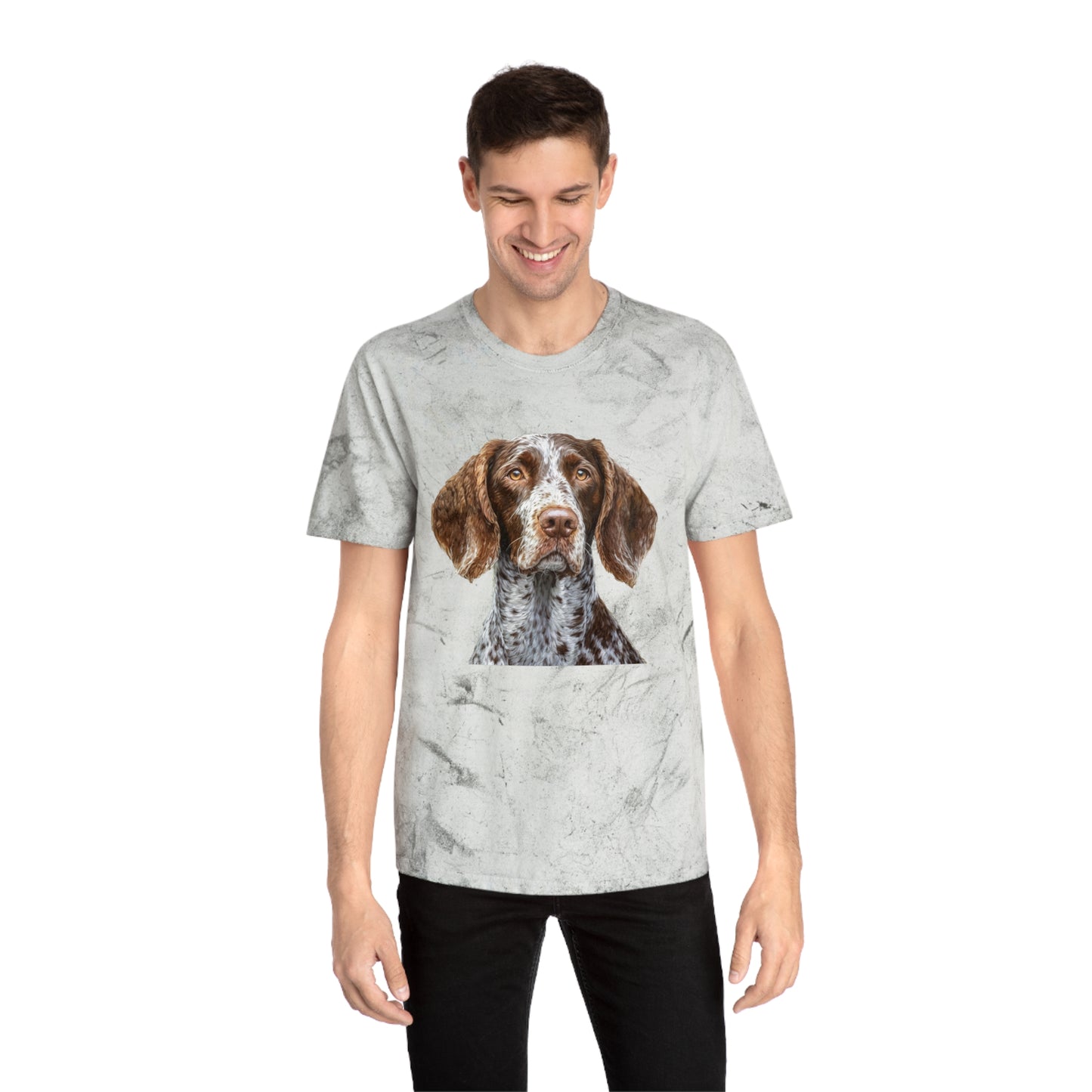 German Wirehaired Pointer Classic Color Blast T-Shirt
