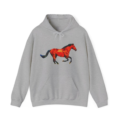 Horse 'Old Red' Unisex 50/50 Hoodie