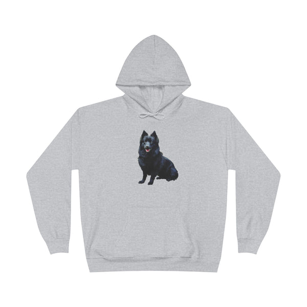 Schipperke Unisex Dog Lover  Fleece Lined Hoodie