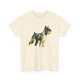 Schnauzer Unisex Heavy Cotton Tee