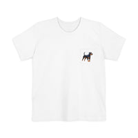 Jagdterrier Unisex Pocket T-shirt