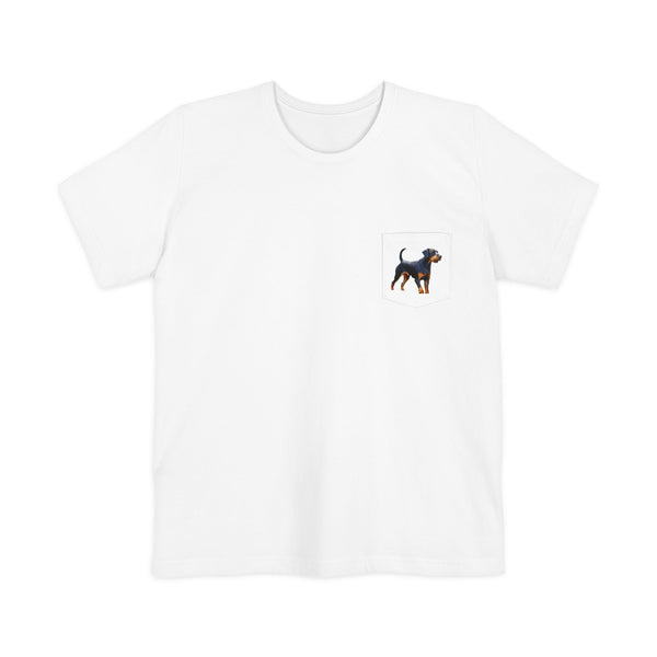 Jagdterrier Unisex Pocket T-shirt