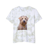 Soft Coated Wheaten Terrier - Unisex  Fashion Tie-Dyed T-Shirt