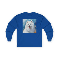 Samoyed Unisex Cotton Long Sleeve Tee