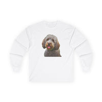 Lagotto Romagnolo 'Italian Truffle Dog'  Cotton Long Sleeve Tee