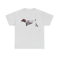 German Short Hair Pointer 'On Point' Unisex Heavy Cotton Tee