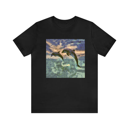 Dolphins 'Flip & Flop' -  Classic Jersey Short Sleeve Tee