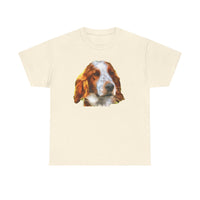 Irish Red & White Setter Unisex Heavy Cotton Tee