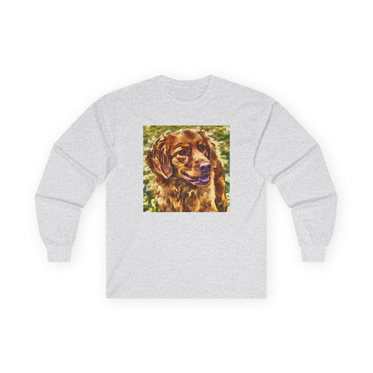 Nova Scotia Duck Tolling Retriever Classic Cotton Long Sleeve Tee