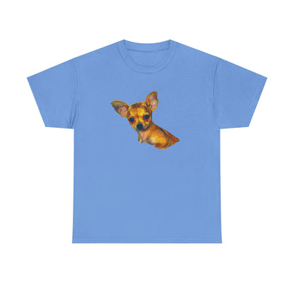 Chihuahua 'Belle' Unisex Heavy Cotton Tee