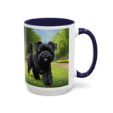 Affenspinscher  Accent Coffee Mug (11, 15oz)