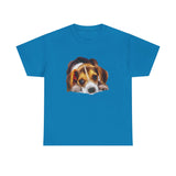 Beagle 'Daisy Mae' Unisex Heavy Cotton Tee