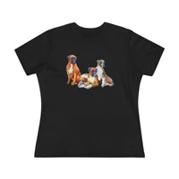 Boxer Quartet Women's Relaxed Fit Cotton Tee