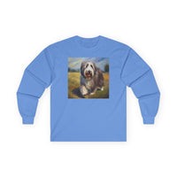 Bearded Collie Cotton Long Sleeve Tee