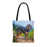 Transylvanian Scent Hound Polyester Tote Bag