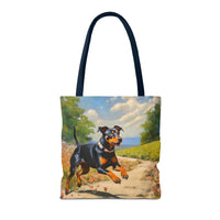 Manchester Terrier - Polyester Tote Bag (AOP)