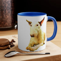 English Bull Terrier Ceramic Accent Coffee Mug, 11oz
