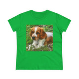 Welsh Springer Spaniel Women's Midweight Cotton Tee