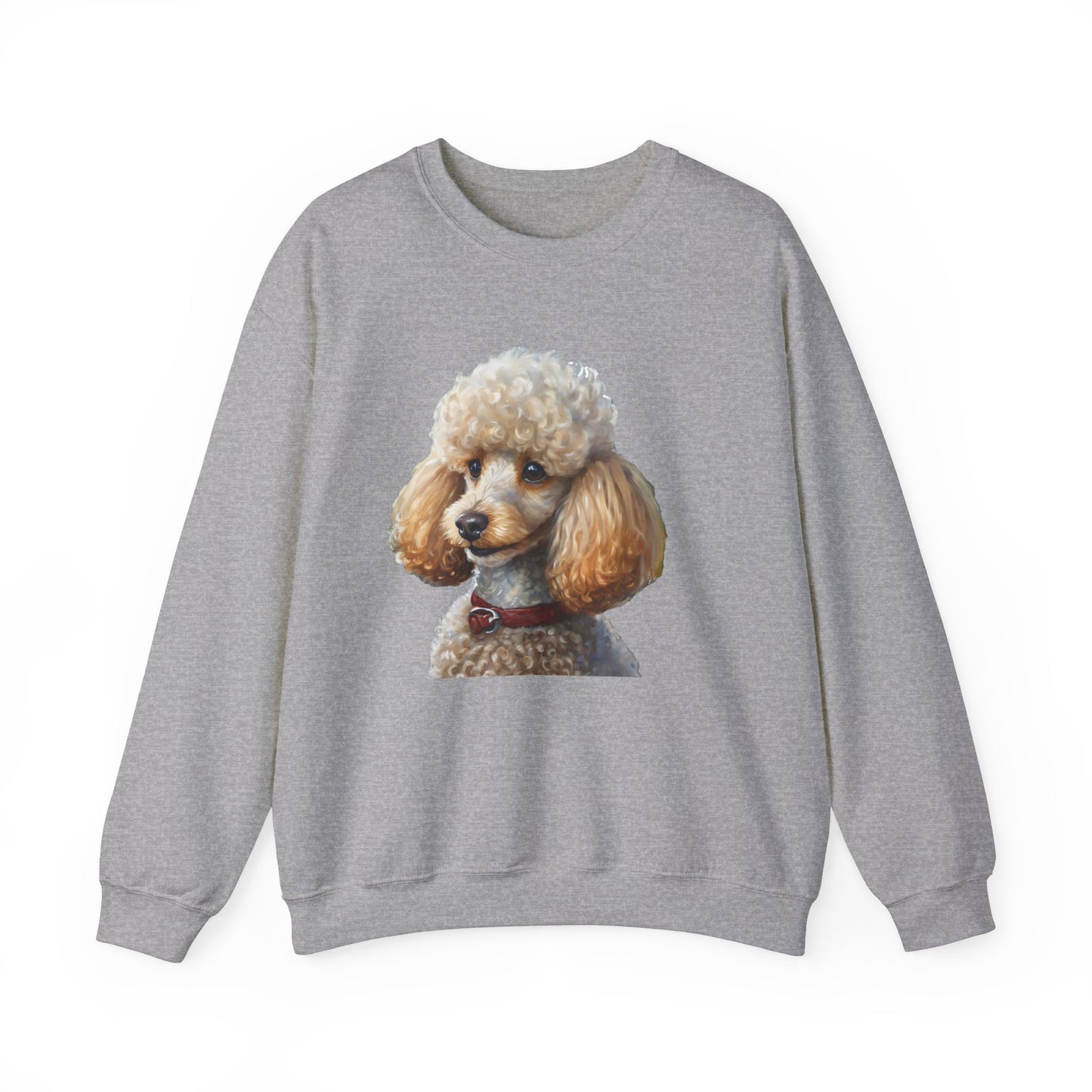 Standard Poodle #2 - Classic 50/50 Crewneck Sweatshirt