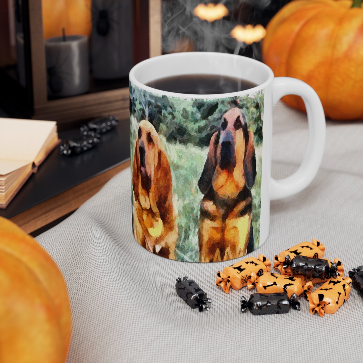 Bloodhounds 'Bear & Bubba' Ceramic Mug 11oz