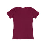Bolognese Women's Slim Fit Ring-Spun Cotton Tee