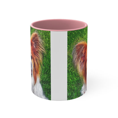 Papillon Ceramic Accent Coffee Mug, 11oz