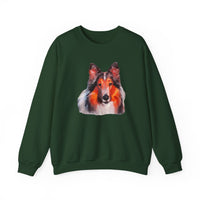 Rough Coated Collie - Unisex Crewneck Sweatshirt