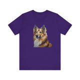 Icelandic Sheepdog Unisex Jersey Short Sleeve Tee