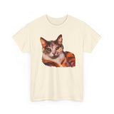 Cat "Smidget" Unisex Heavy Cotton Tee