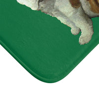 English Bulldog 'Bugsy' Bathroom Rug Mat