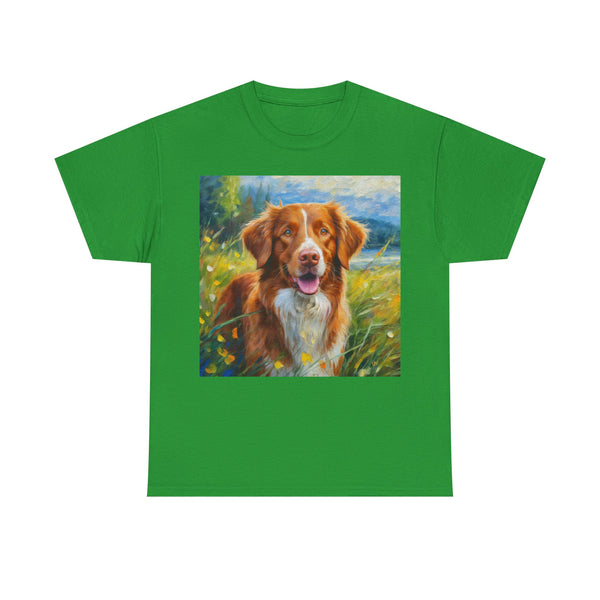 Nova Scotia Duck Tolling Retriever 'Dixie' Heavy Cotton Tee