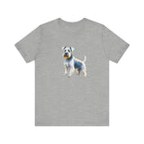 White Schnauzer Unisex Jersey Short Sleeve Tee