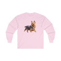 Australian Terrier Unisex Classic Cotton Long Sleeve Tee