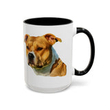 Pit Bull Accent Coffee Mug, 11oz or 15 oz