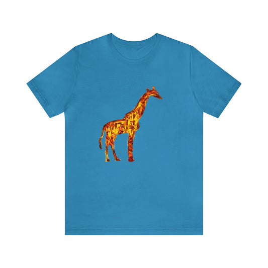 Giraffe 'Camile'  -  Classic Jersey Short Sleeve Tee