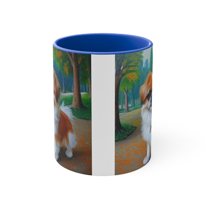 Pekingese Puppy 11oz Ceramic Accent Mug
