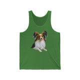 Papillon Unisex Jersey Tank