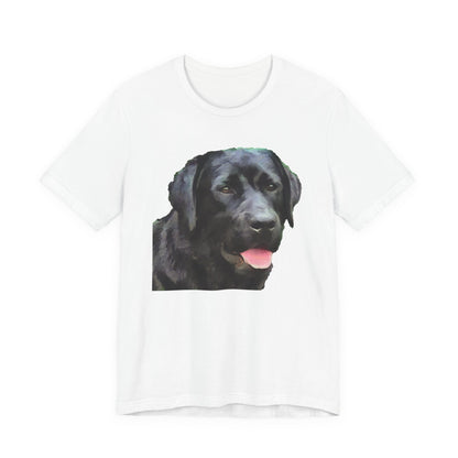 Labrador Retriever 'Rizzo' Unisex Jersey Short Sleeve Tee