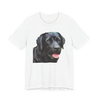 Labrador Retriever 'Rizzo' Unisex Jersey Short Sleeve Tee