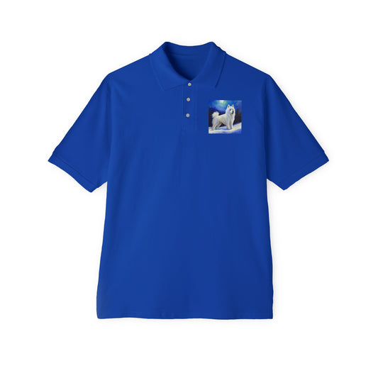American Eskimo Men's Piqué Polo Shirt - Elegance Redefined