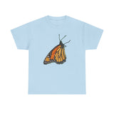 Monarch Butterfly 'Ann Butterfly' Unisex Heavy Cotton Tee