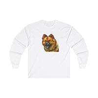 Chow Unisex Cotton Long Sleeve Tee