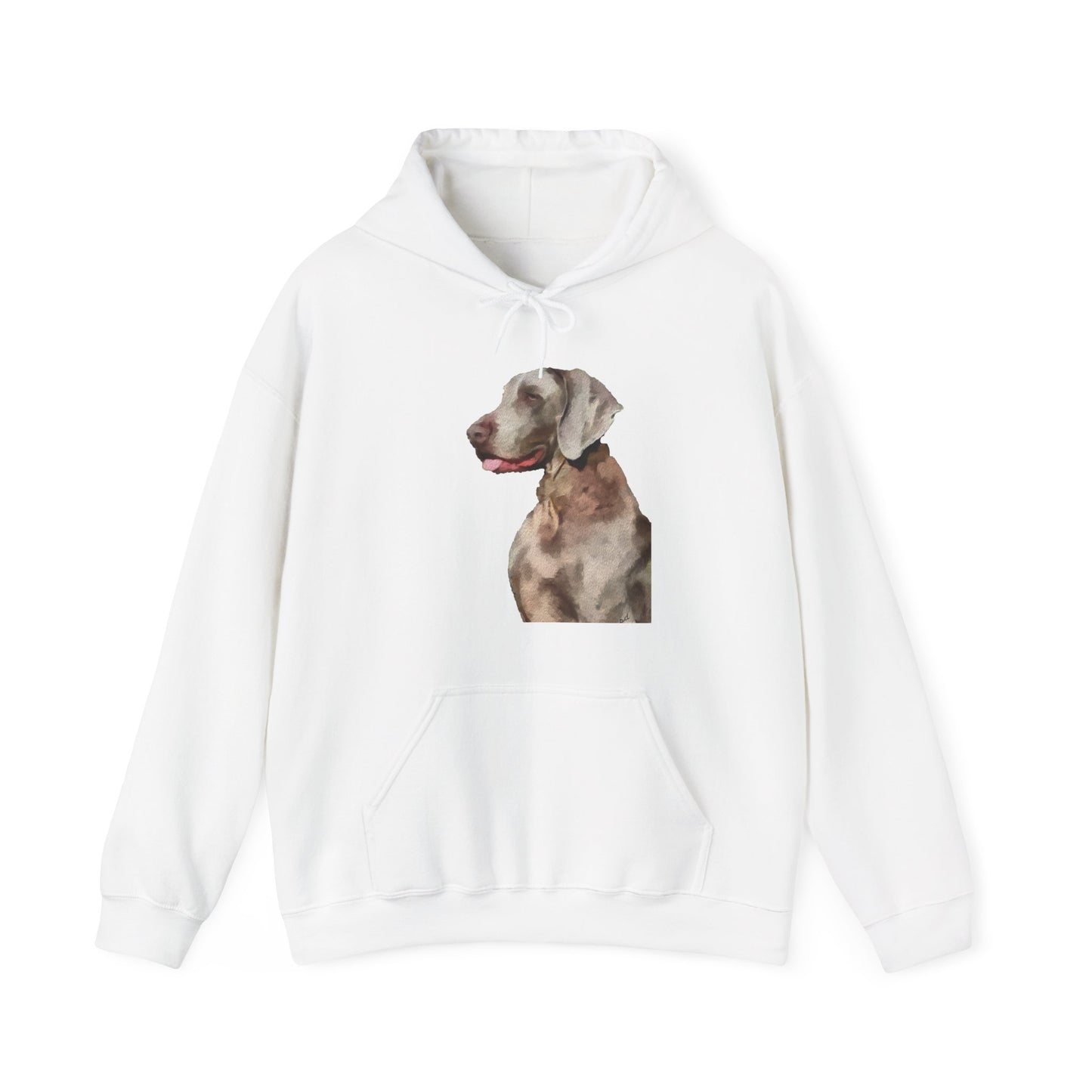 Weimaraner 'Rocky' Unisex 50/50 Hoodie
