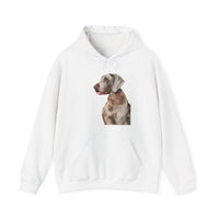 Weimaraner 'Rocky' Unisex 50/50 Hoodie