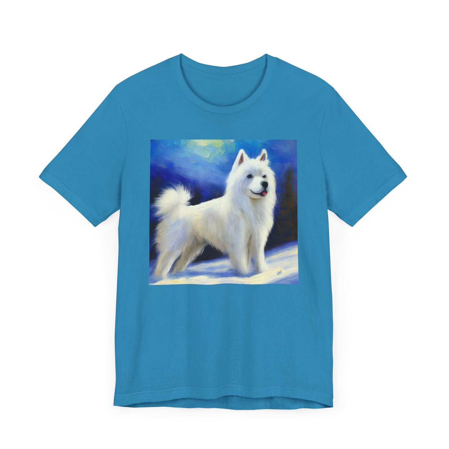 American Eskimo Dog Unisex Jersey Short Sleeve Tee