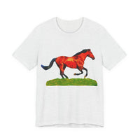 Horse 'Old Red' Unisex Jersey Short Sleeve Tee