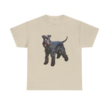 Kerry Blue Terrier Unisex Heavy Cotton Tee